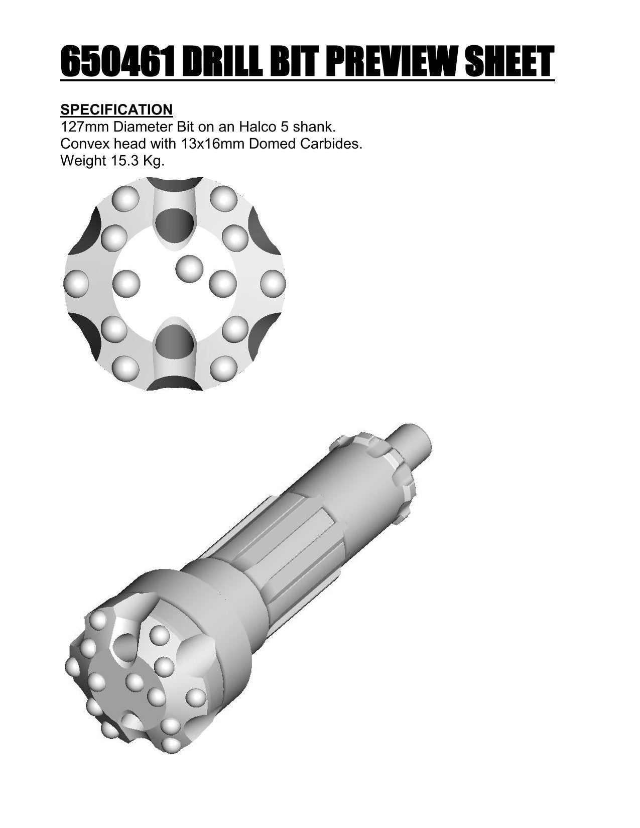 Stiftbohrkrone H5 SPIBO