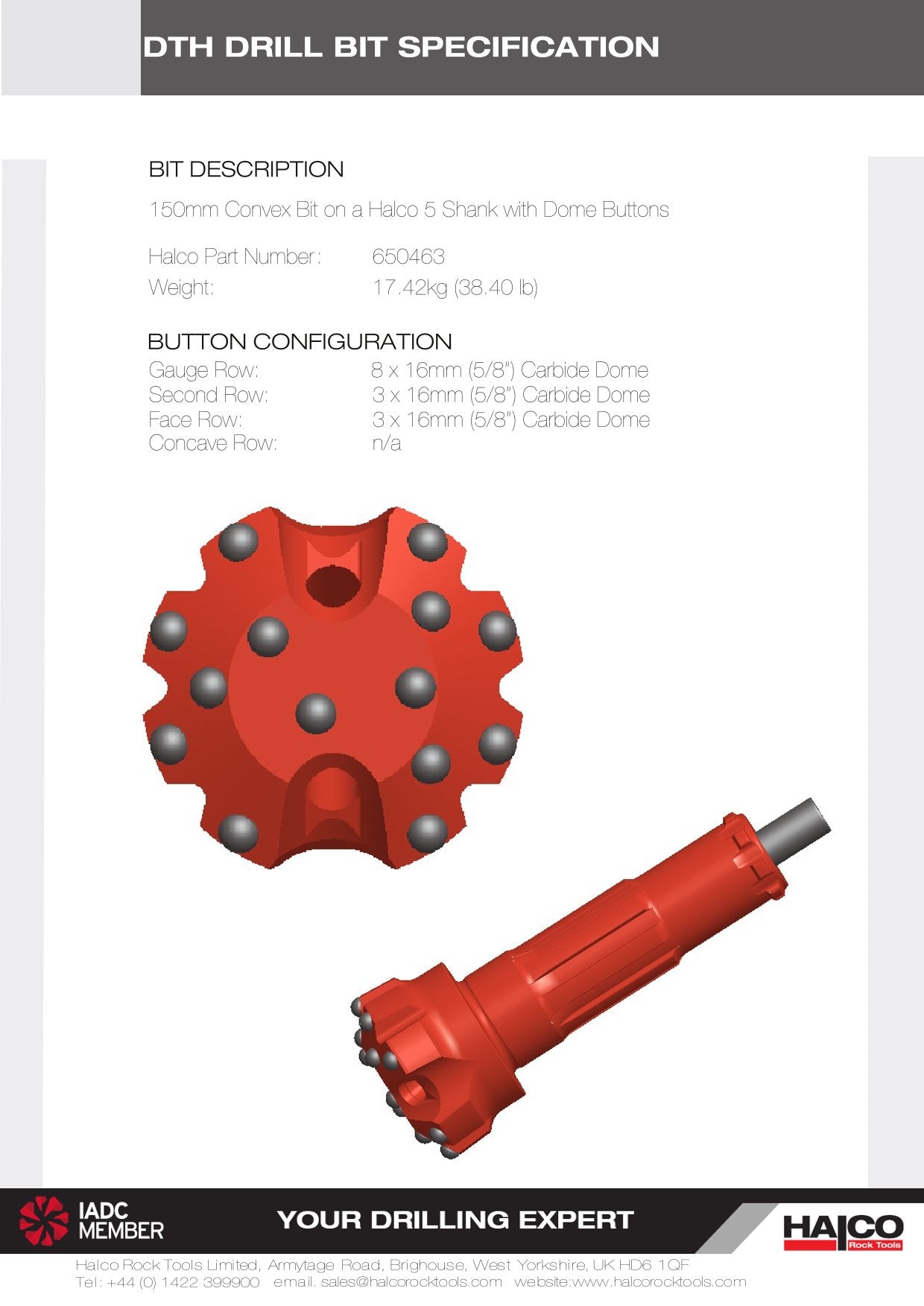 Stiftbohrkrone H5 SPIBO