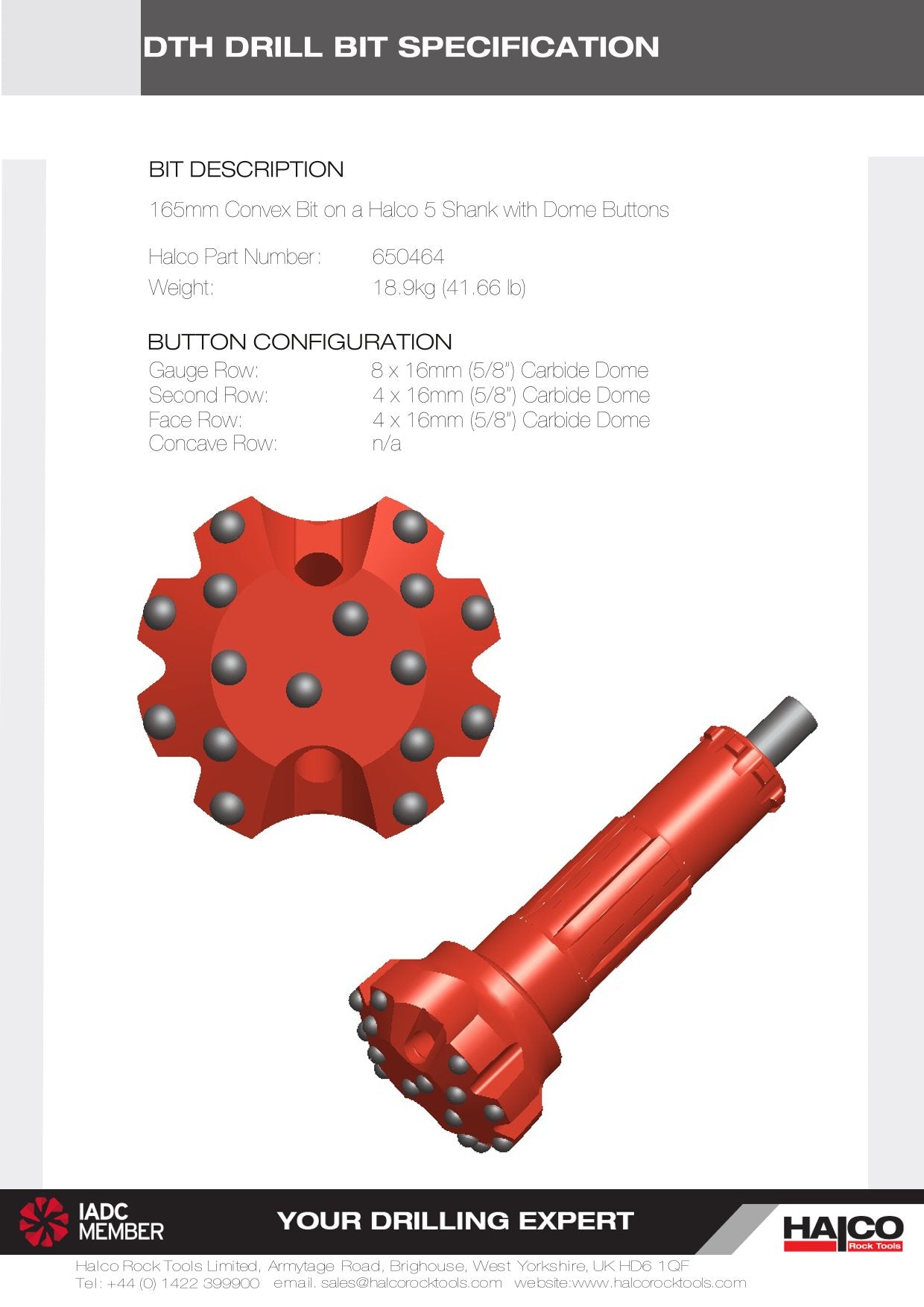 Stiftbohrkrone H5 SPIBO