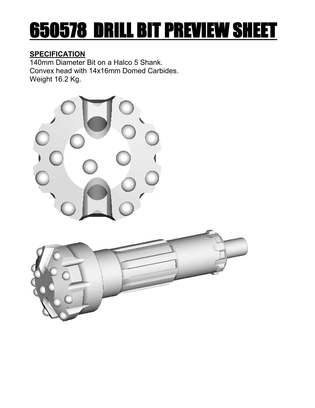 Stiftbohrkrone H5 SPIBO