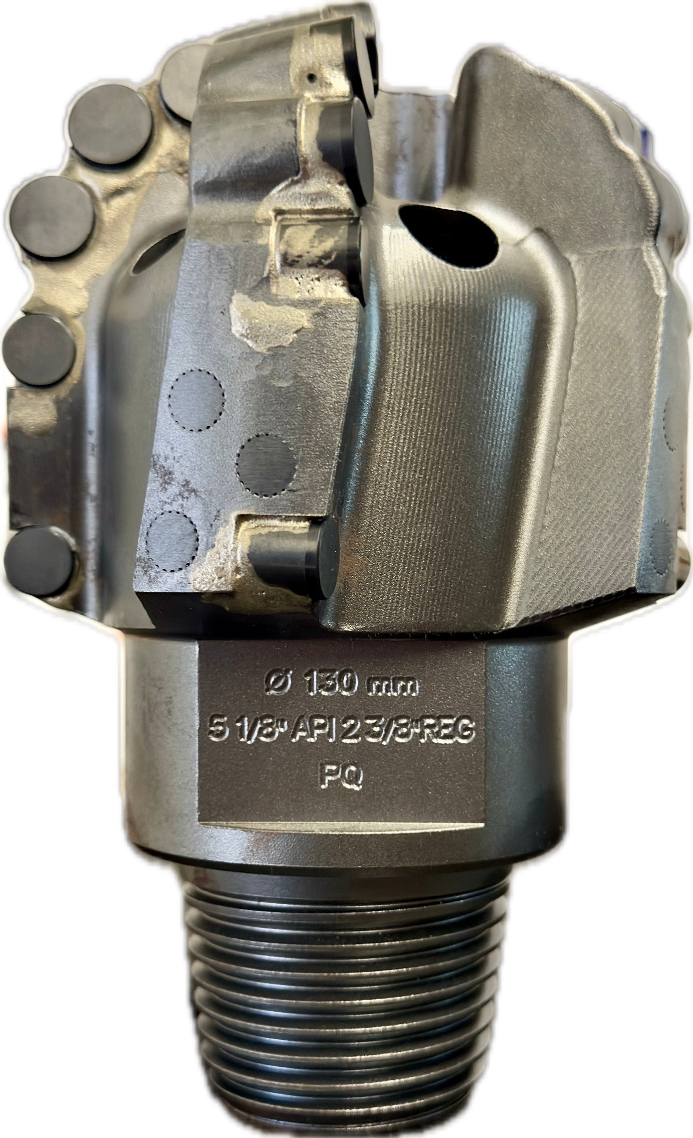 PDC 130 (5 1/8") 5 Flügel 2 3/8" API-Reg PQ SPIBO