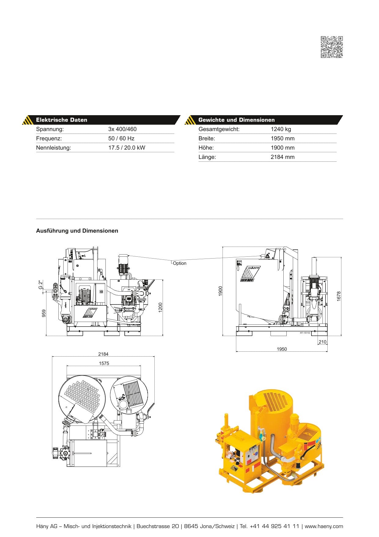 Injektionsanlage Kompakt IC 1100/712 SPIBO