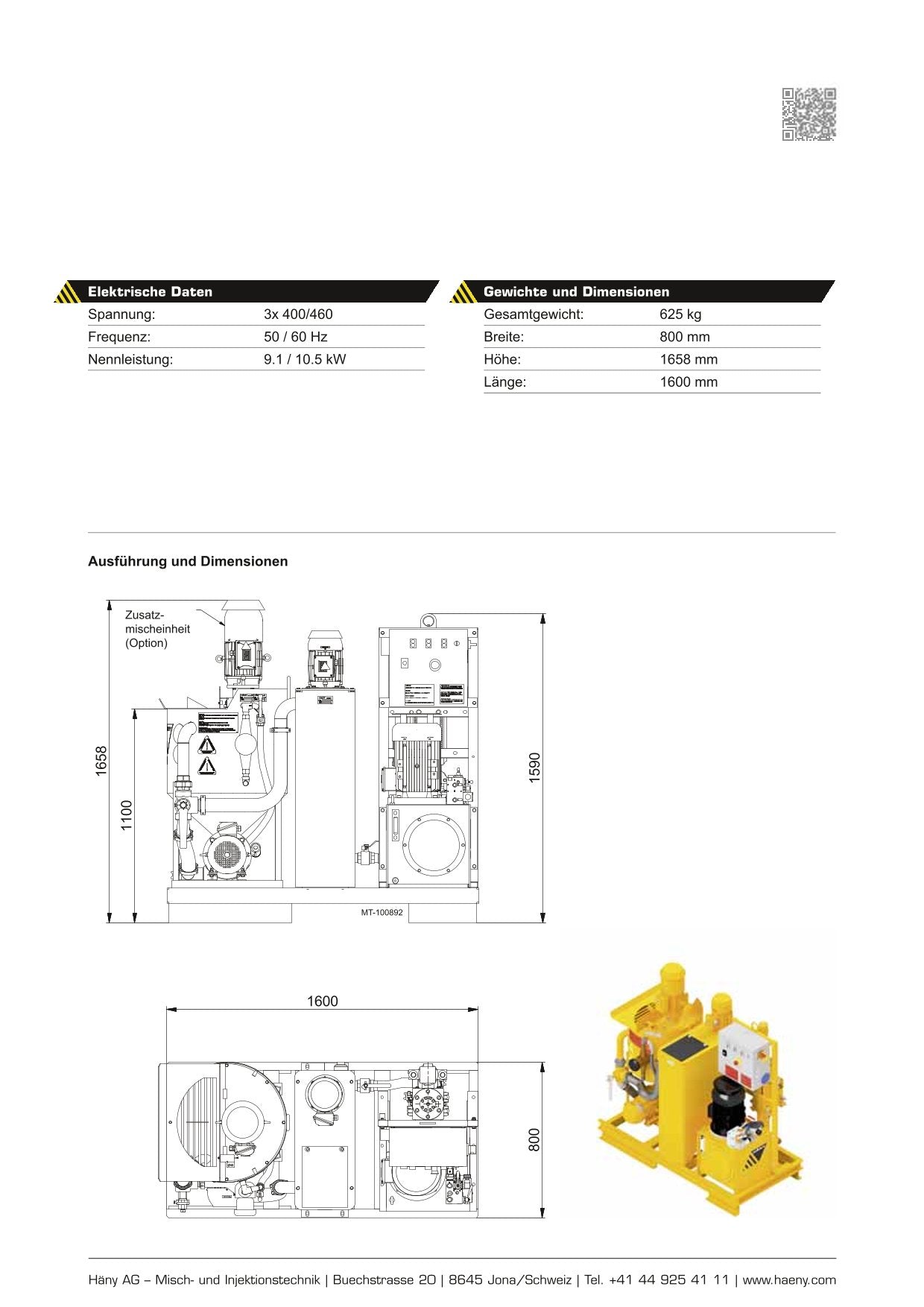 Injektionsanlage Kompakt IC 311 SPIBO