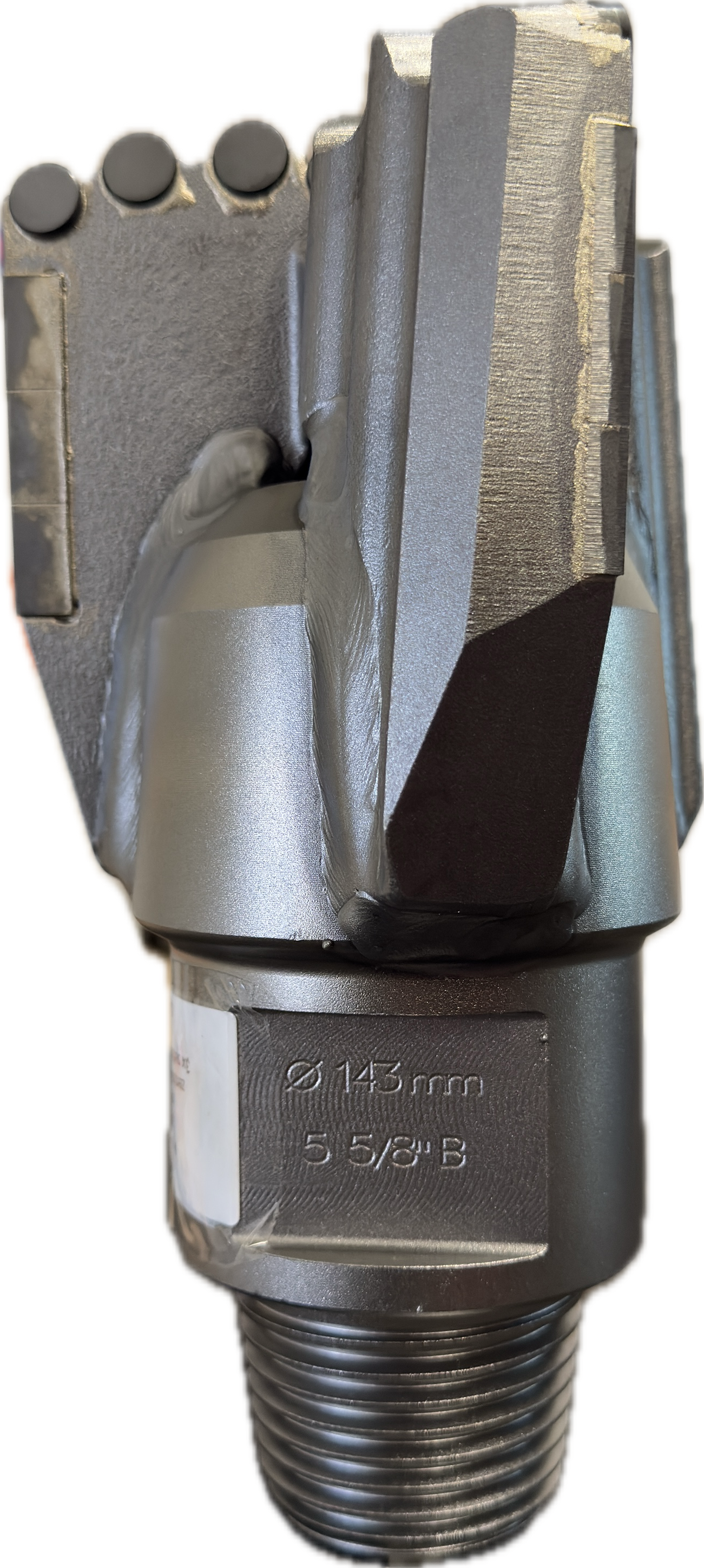 PDC 143 (5 5/8") 3 Flügel 2 3/8" API-Reg SPIBO