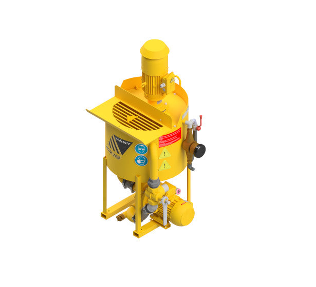 Injektionsanlage HCM100 Turbomischer mit TMP 9 SPIBO