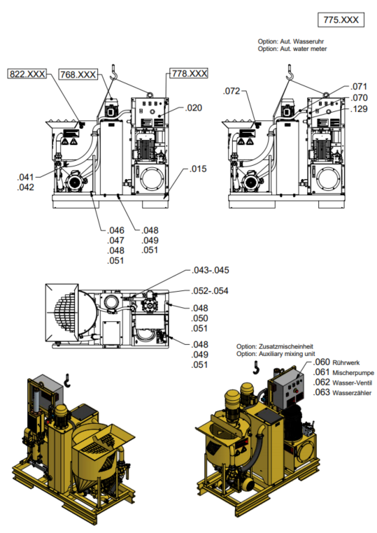 Injection system compact IC 310 SPIBO